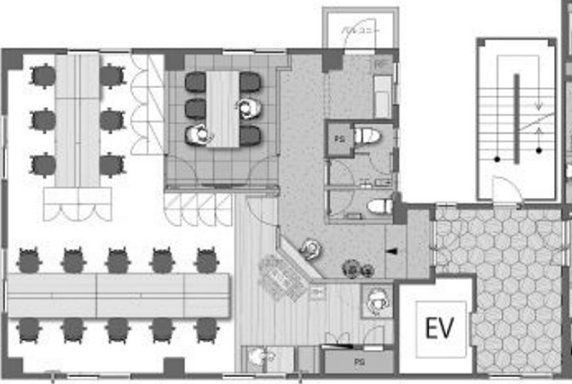 ICNビルB 間取り図