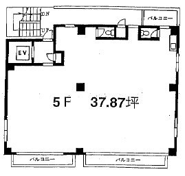 南池袋ビル5F 間取り図