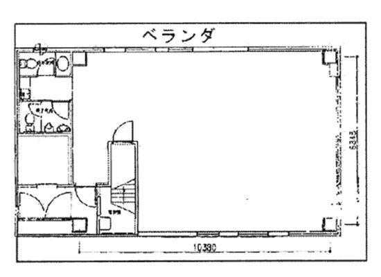 新橋IKビル8F 間取り図
