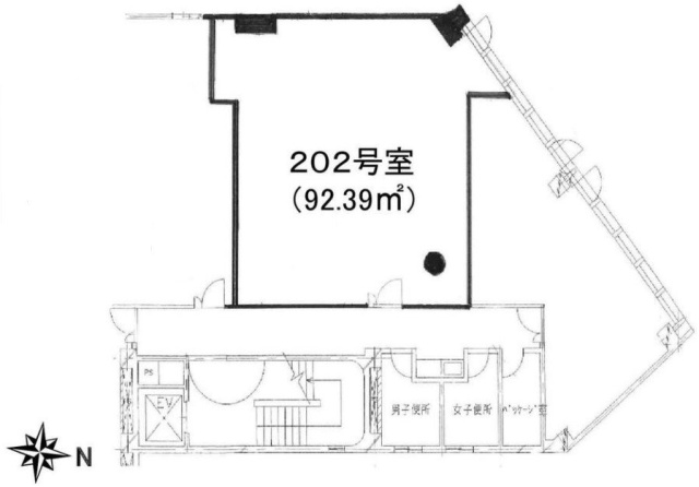 ニッカビル202 間取り図