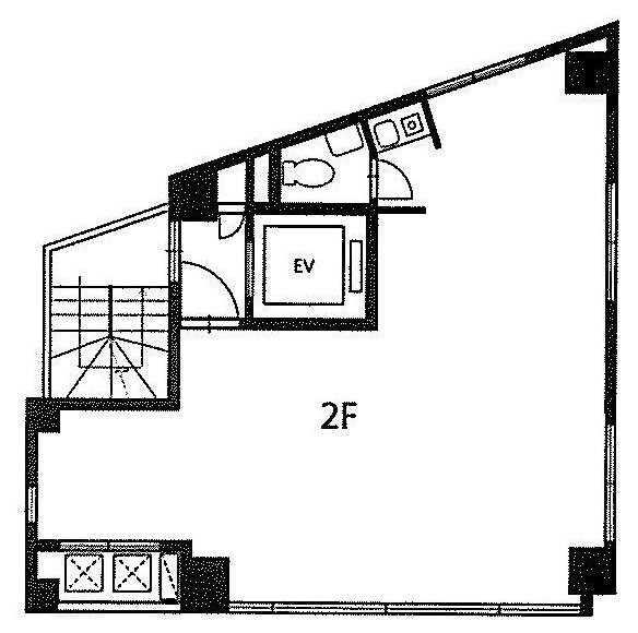 東洋Mビル2F 間取り図