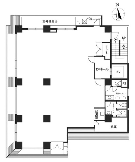 VORT末広町Ⅱ6F 間取り図