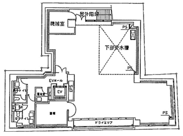 いずみ日本橋ビルB1F 間取り図