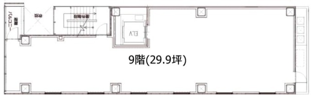 The Room 浅草9F 間取り図