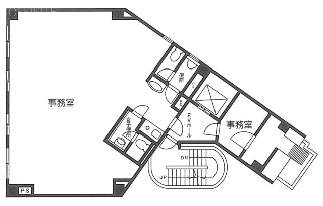 ITS日本橋6F 間取り図