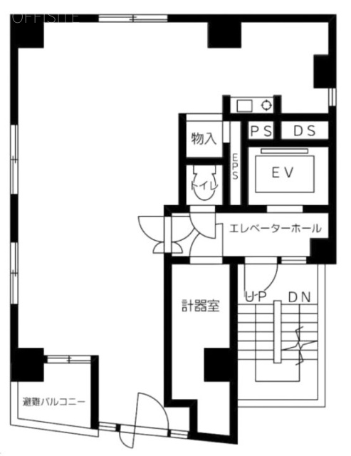 宮益坂センスビル8F 間取り図