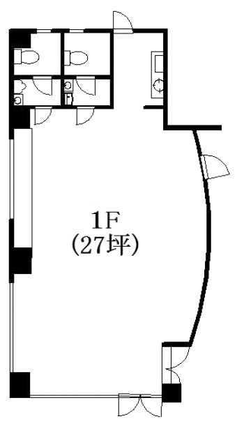 チガー南青山1F 間取り図