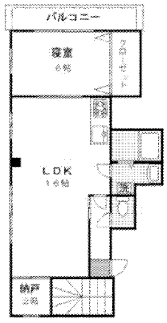 コンフォート青木302 間取り図