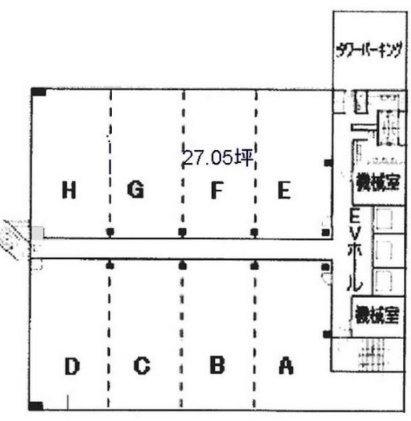 NMF横浜西口ビルF 間取り図