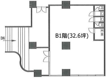 グランディ代官山B1F 間取り図