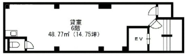 共同ビル新八重洲口6F 間取り図