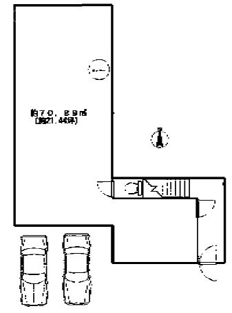 ディズ石原ビル1F 間取り図