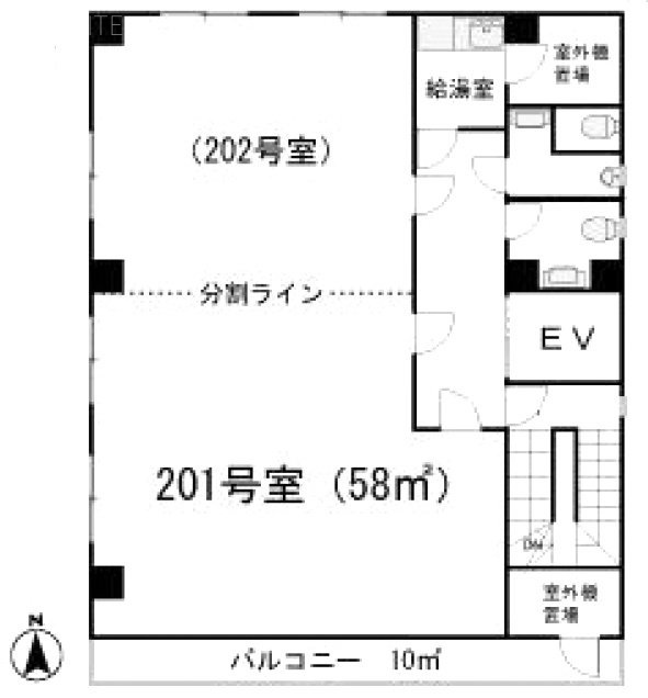 SDビル201 間取り図