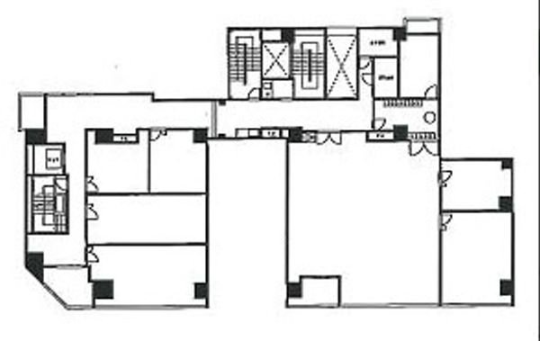 ユニカ雷門ビル3F 間取り図