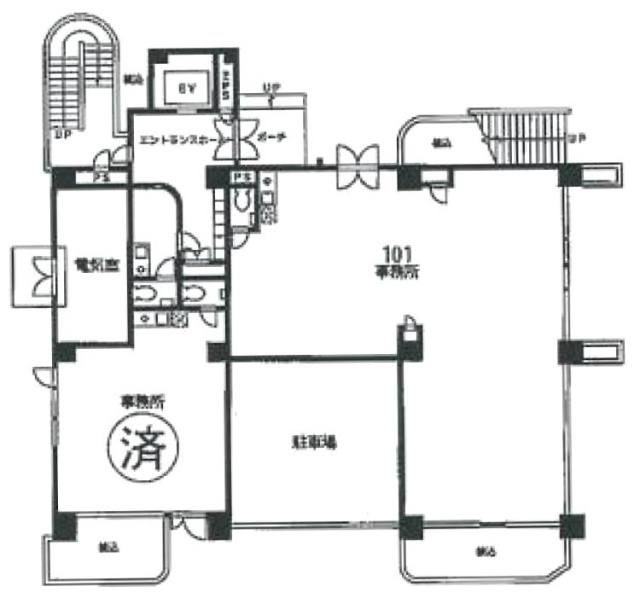 清水ビル101 間取り図