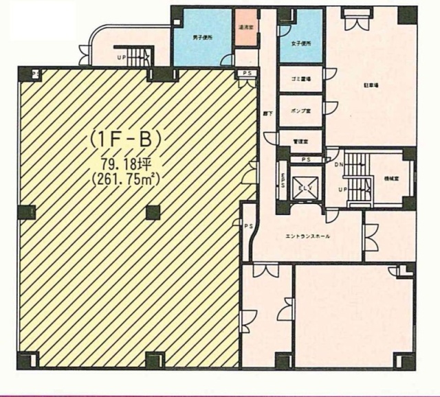 赤坂KSAビルB 間取り図