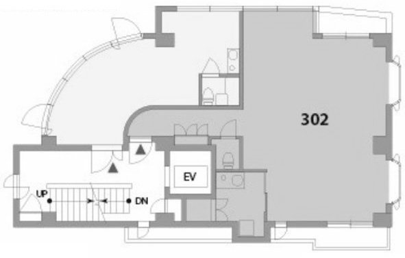 ピジョンビル302 間取り図