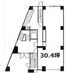 サンライズ入谷101 間取り図