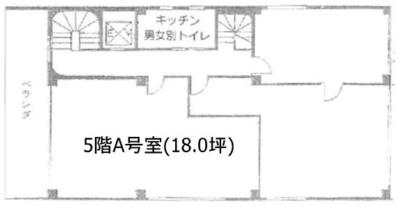 藤原ビルA 間取り図