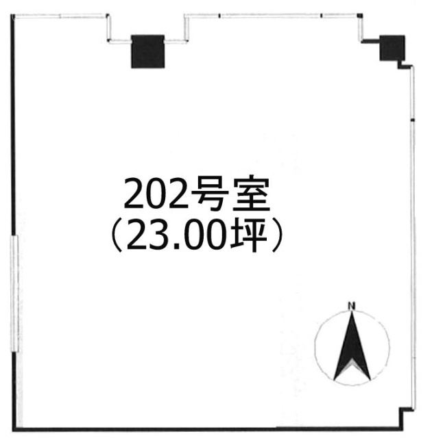 目黒パークスクエアビル202 間取り図