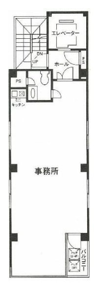 KKビル5F 間取り図