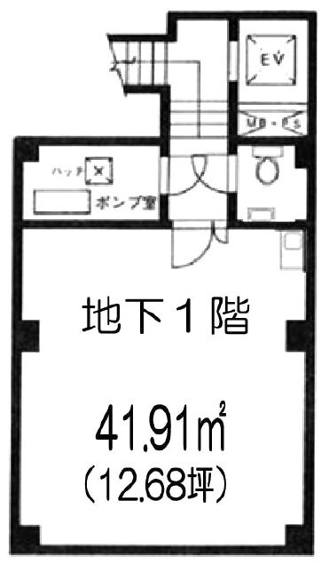 プロムナード深瀬B1F 間取り図