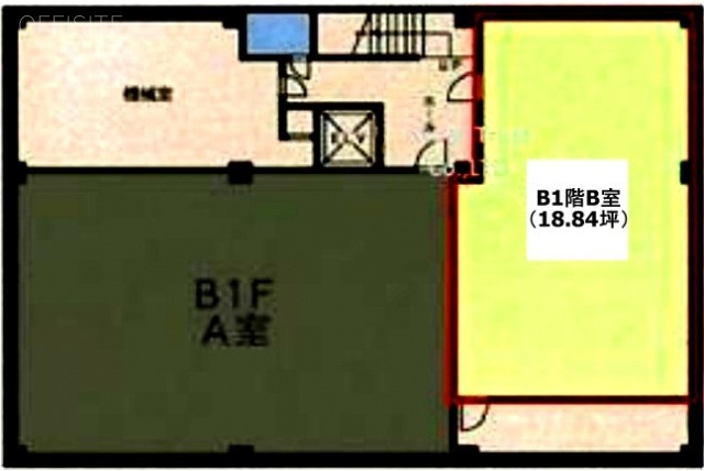 近文(キンブン)ビルB 間取り図