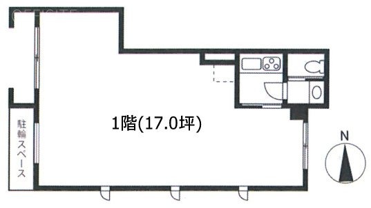 Bond Place Akasaka1F 間取り図