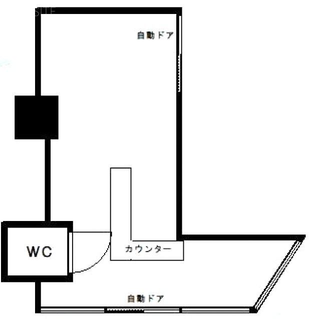 竹の塚第1ビル1F 間取り図