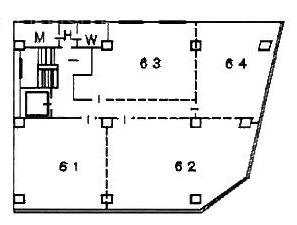 井門銀座一丁目ビル63 間取り図