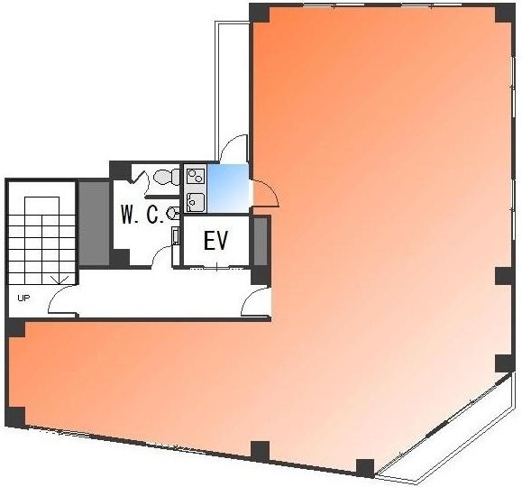 浅草橋ビル5F 間取り図