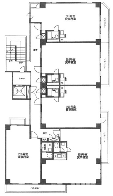 セリジェマノワール206 間取り図