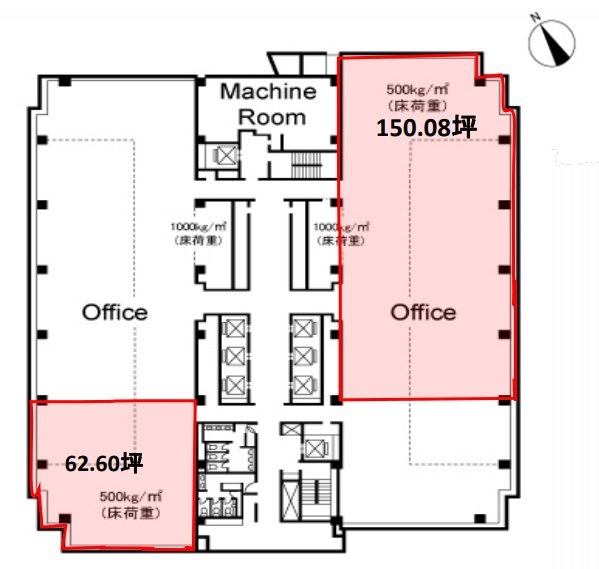 千葉ポートスクエア西 間取り図