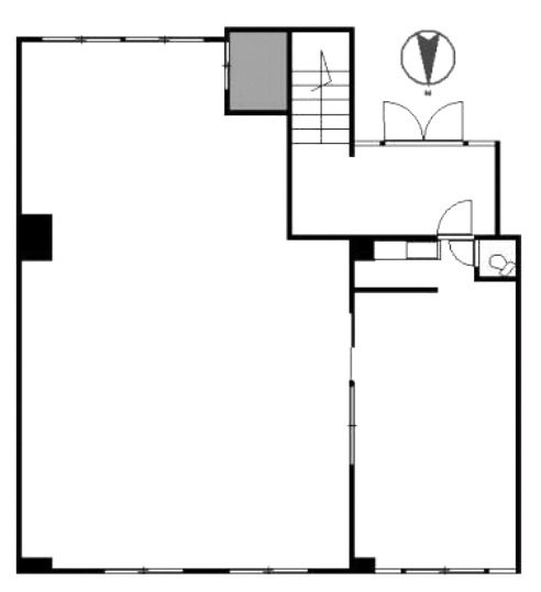 常盤マンション1F 間取り図