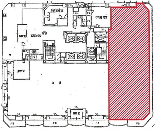 コアシティ立川1F 間取り図