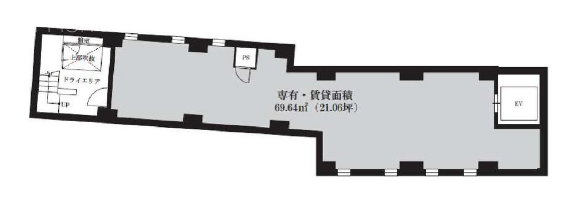 VORT恵比寿northB1F 間取り図