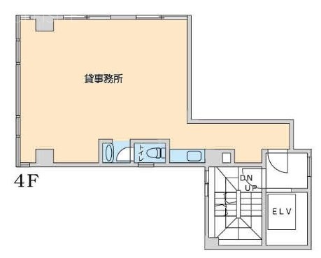 ブルックライズ東京4F 間取り図