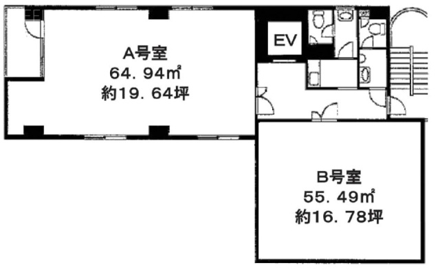 陽光ビルA 間取り図