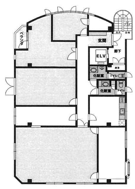 OYビル2F 間取り図