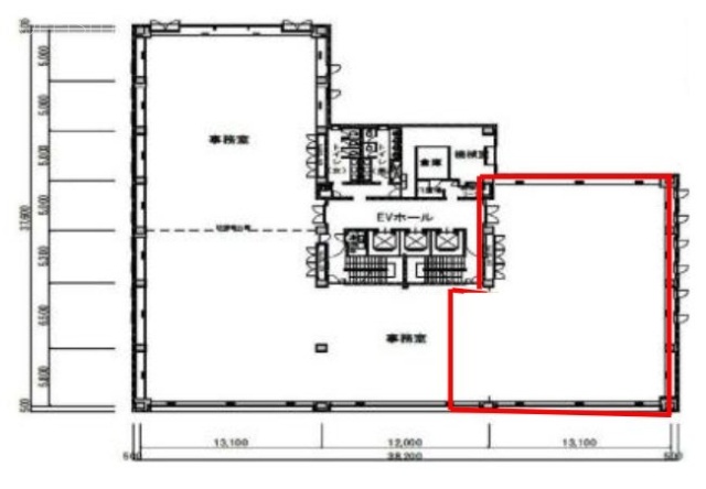 初台光山ビルB 間取り図