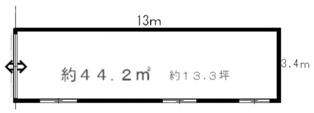 並木ビル101 間取り図