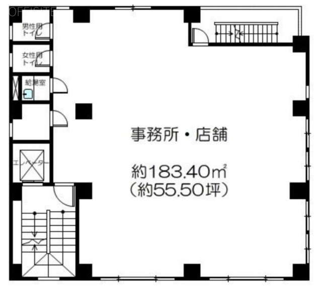 塩谷ビル3F 間取り図