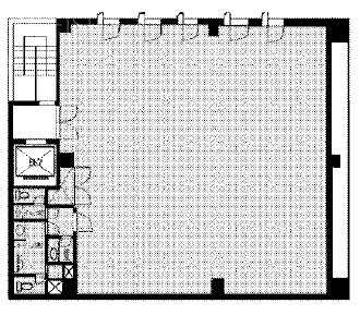 グラフィオ芝公園2F 間取り図