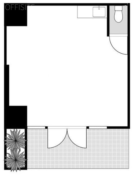 メゾン関1A 間取り図