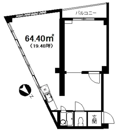 三貴ビルA 間取り図