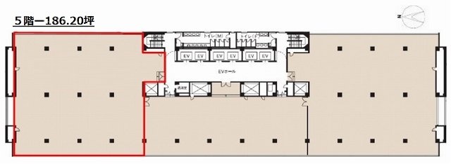 興和一橋ビル5F 間取り図