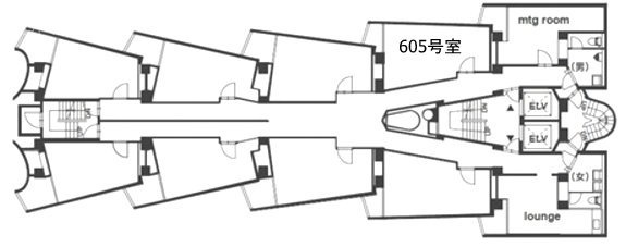 GUNKAN東新宿605 間取り図