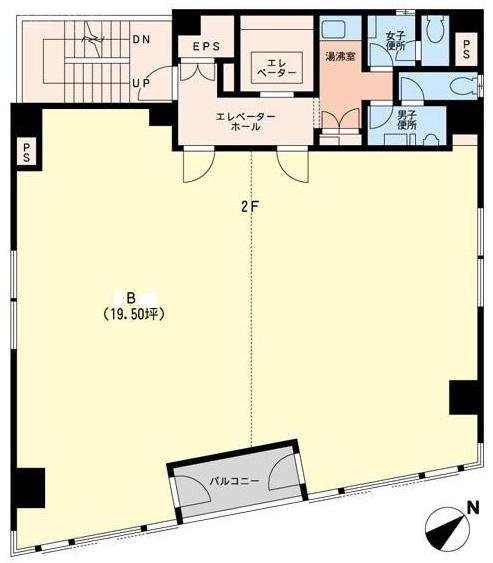 シティープライム日本橋B 間取り図