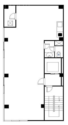 小林ビル5F 間取り図