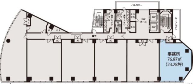 東京建物町田ビル9F 間取り図